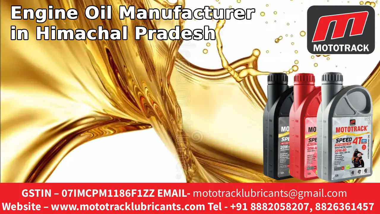 Engine Oil Manufacturer in Himachal Pradesh