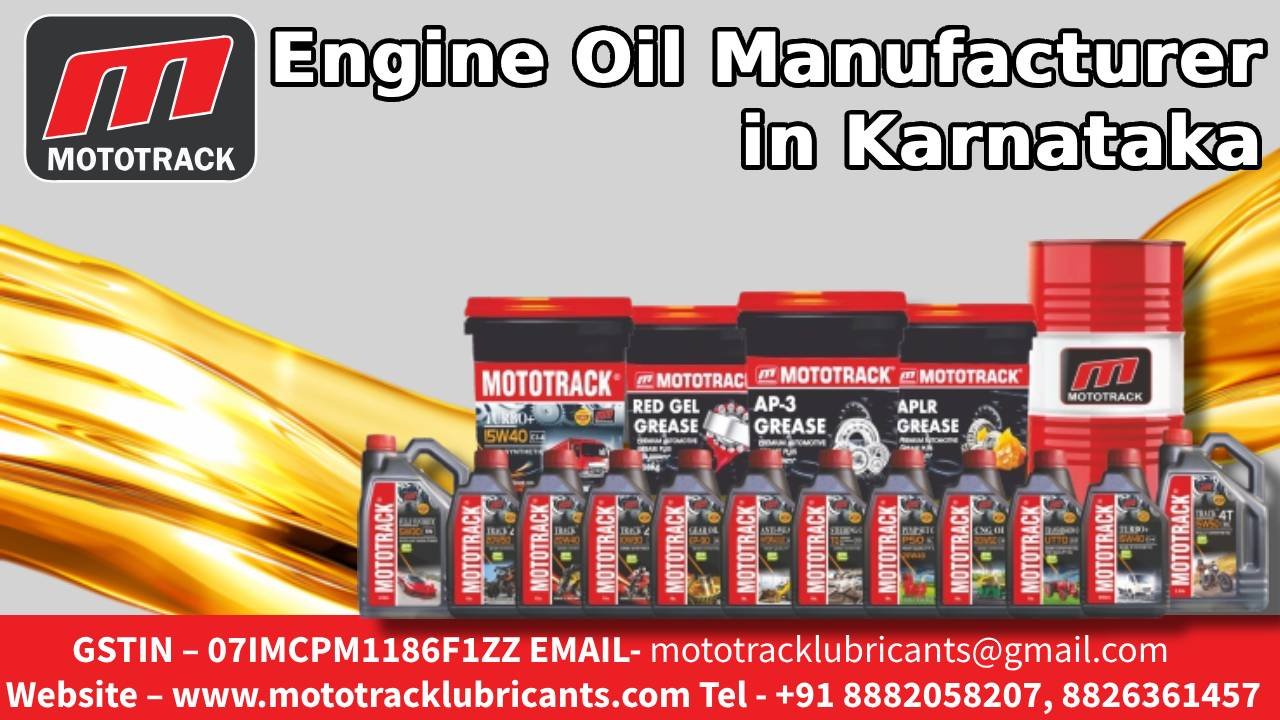 Engine Oil Manufacturer in Karnataka