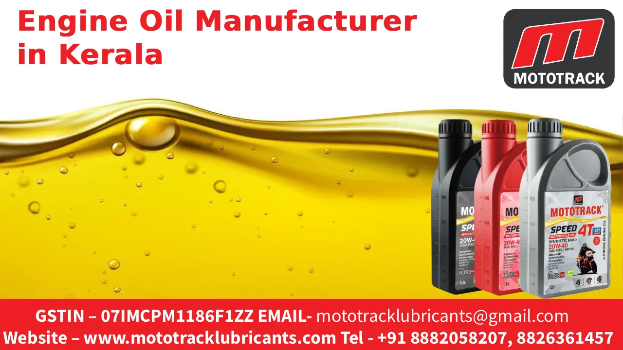 Engine Oil Manufacturer in Kerala