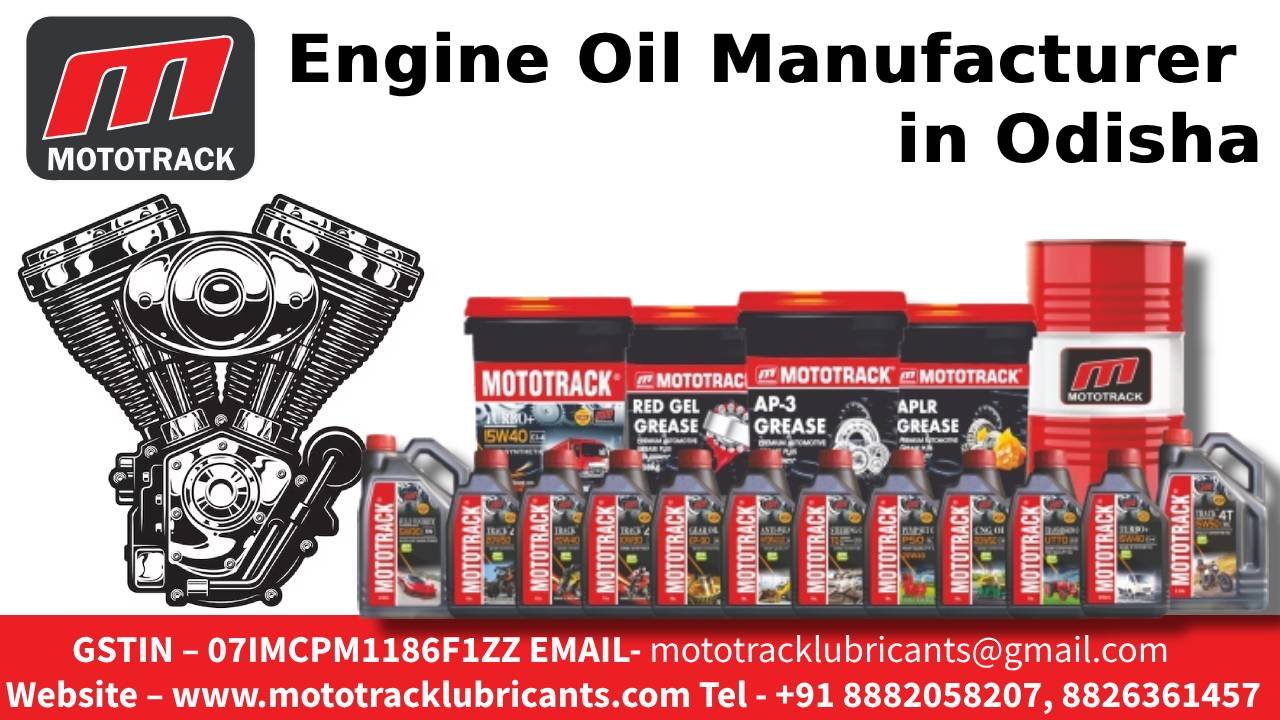 Engine Oil Manufacturer in Odisha