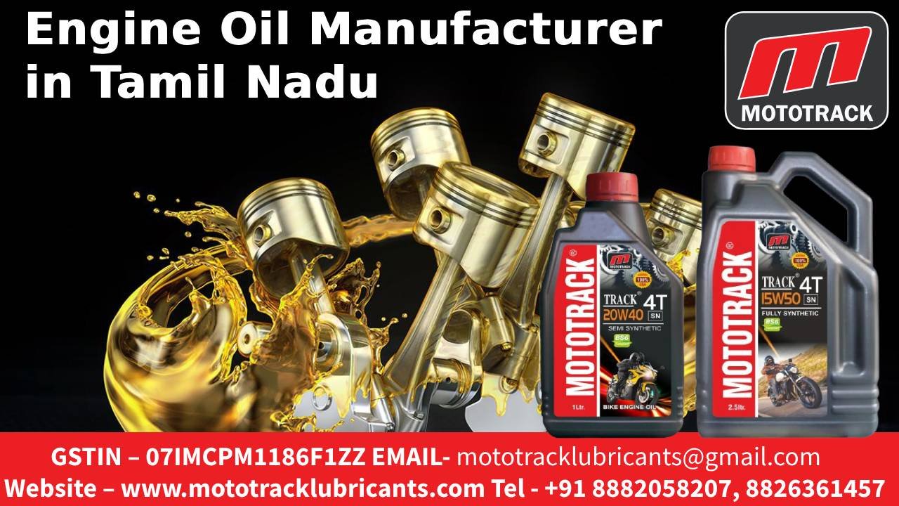 Engine Oil Manufacturer in Tamil Nadu