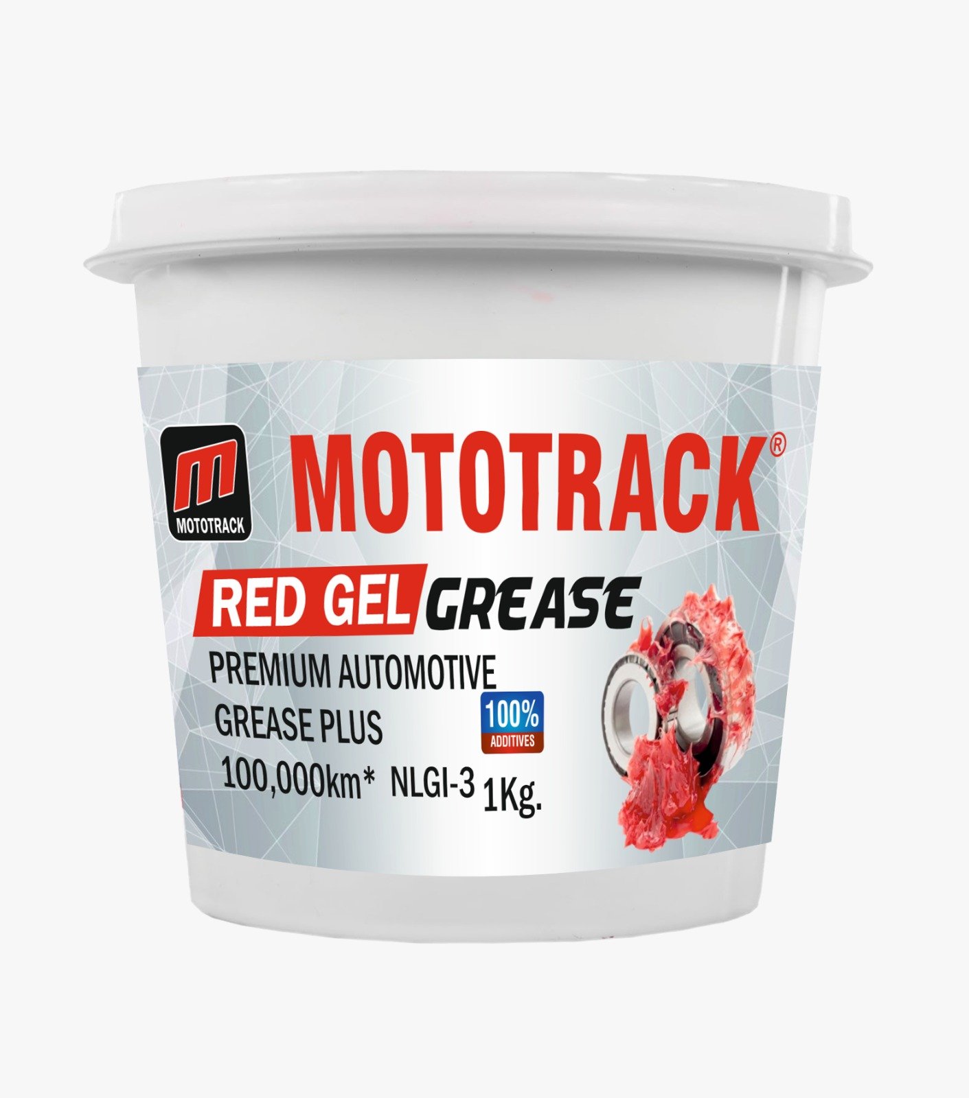 Red Gel Grease NLGI-3 1 KG