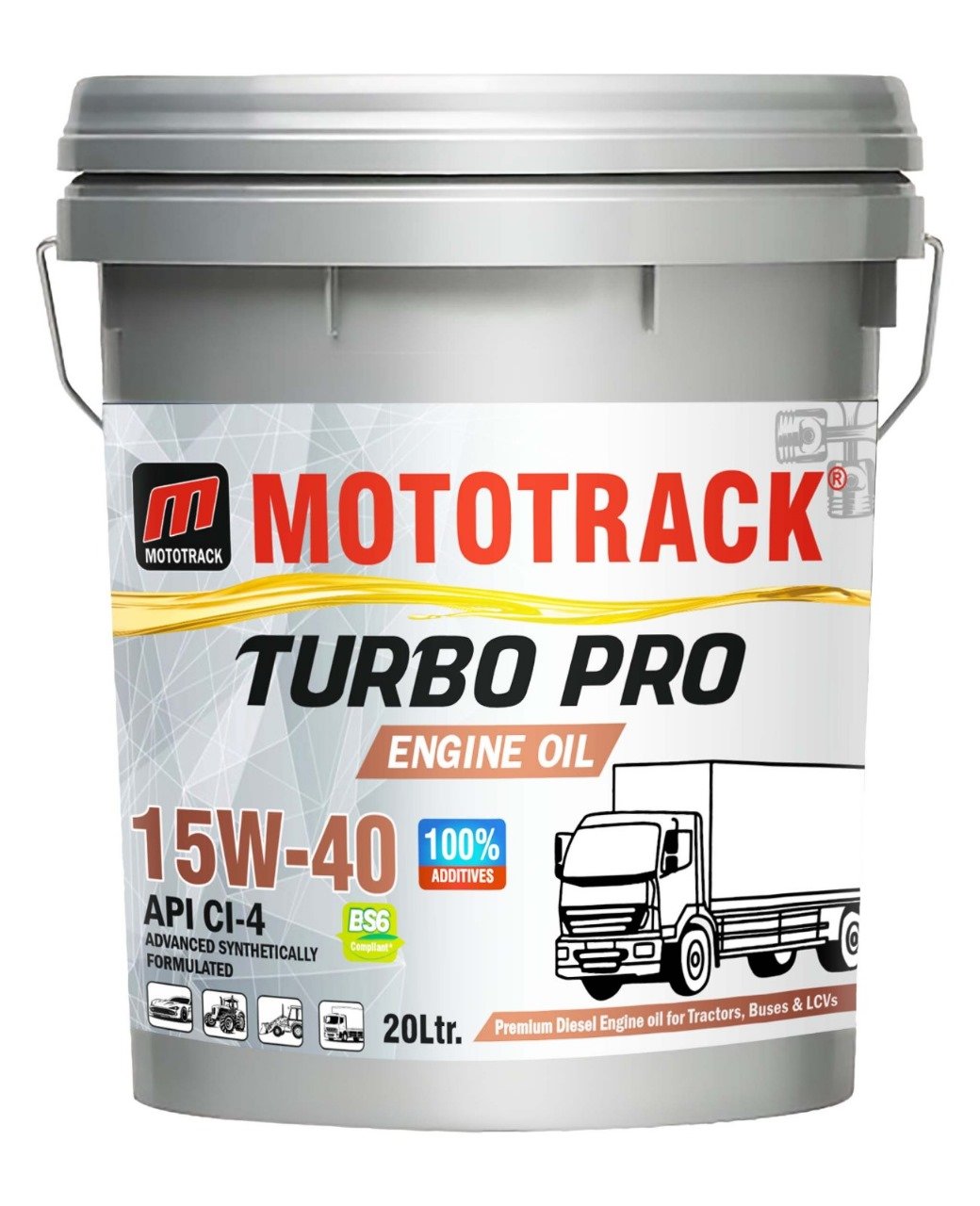 Turbo Pro 15w40 20 Ltr